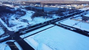 Магистраль Центральная в районе пересечения с Ракит. шоссе / город Самара / Russia