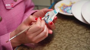 Народные елочные игрушки