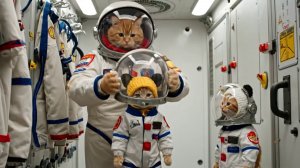 Котики в космосе