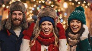 Новый год - снежинок хоровод NatalitaSongs HD