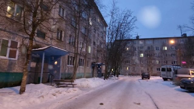 Апатиты / ул.Дзержинского 19❄️ смотреть онлайн