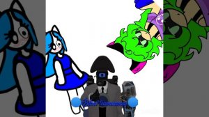 Я, 🔵Blue?!cameraman🔵 и 💚LeviosaOfficial🖤