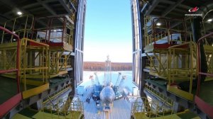 Ракета «Союз-2.1б» с 52 космическими аппаратами готовится к пуску
