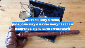 Жительницу Омска, разгромившую назло покупателям квартиру, признали вменяемой