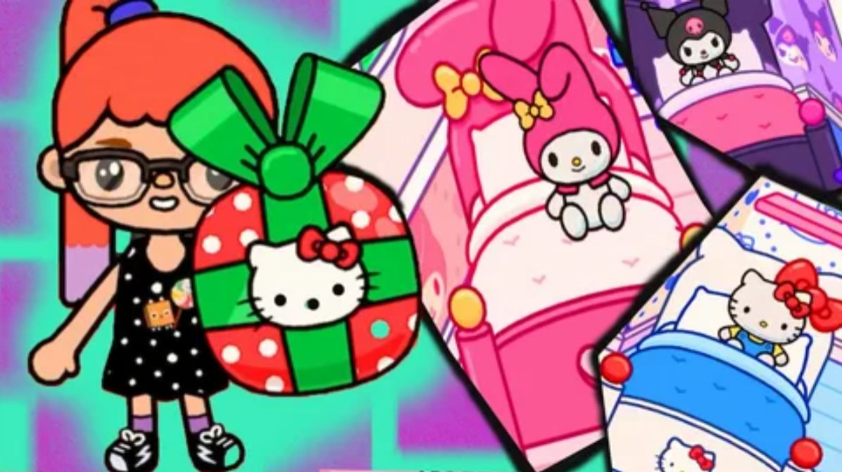 Toca Boca Хелло Китти и Сеннамарол семья Валя Гейм смотреть онлайн