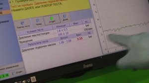 Komatsu. Полное видео диагностики ТНВД на стенде.