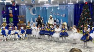 Музыкальный, зимний оркестр в детском саду.