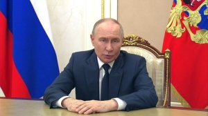 Владимир Путин. Видеообращение по случаю Дня спасателя 27 декабря 2025 года.
