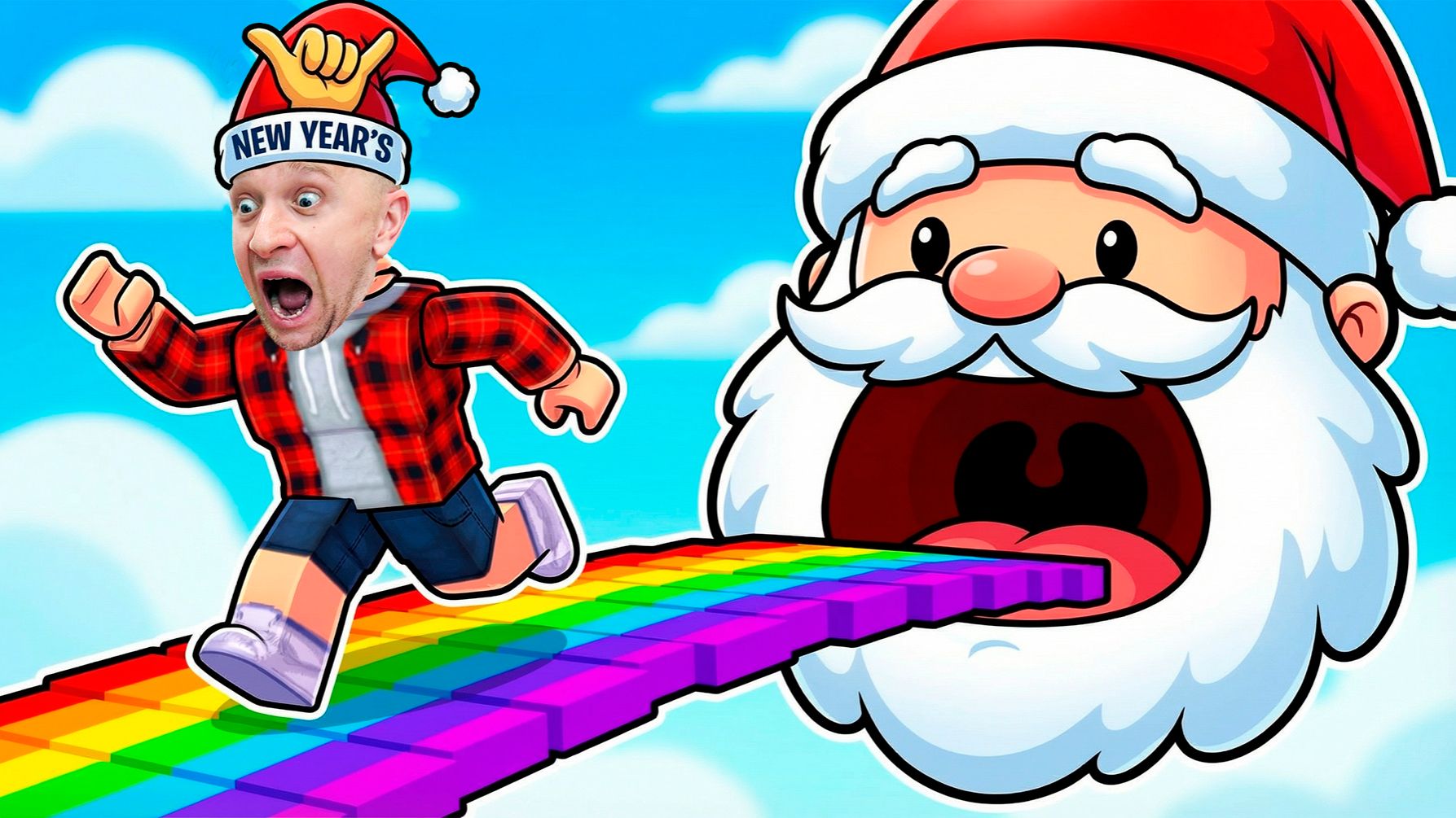 🎄 ЛУЧШИЕ ПОБЕГИ ГОДА 😱 Новогодние ROBLOX серии смотреть онлайн