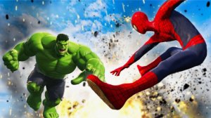 Сборник мультиков. Мультфильмы про машинки ЧЕЛОВЕК ПАУК ПРОТИВ ХАЛКА ГОНКА НА ПОБЕДУ