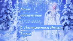 Новое поступление 27-12-2025