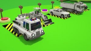 Развивающие видео для детей Детские песенки футбольный мяч, цветные машинки детские стишки и песенки