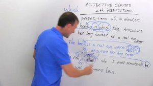 English Grammar Adjective Clauses with Prepositions