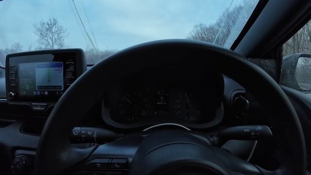 Предновогодний перегон TOYOTA YARIS из Владивостока