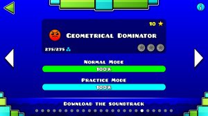 Прохождение 19 уровня - Geometrical Dominator