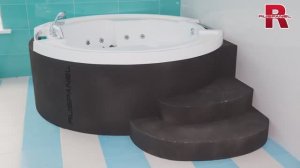 Экран для джакузи под мозайку. Руспанель - оптимальное решение в мокрой зоне!