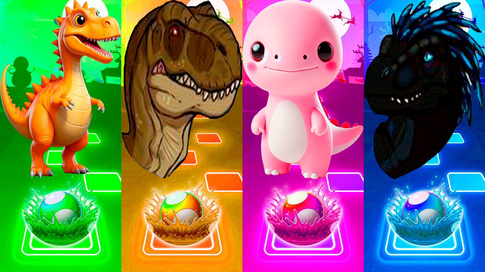 Coffin Dance Динозавры 273 уровень - Мультики про Динозавров | МУЛЬТФИЛЬМЫ ДИНОЗАВРЫ в Tiles Hop смотреть онлайн