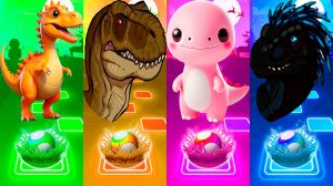 Coffin Dance Динозавры 273 уровень - Мультики про Динозавров | МУЛЬТФИЛЬМЫ ДИНОЗАВРЫ в Tiles Hop