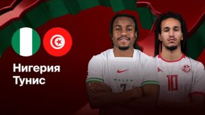 Нигерия - Тунис. Обзор матча.
