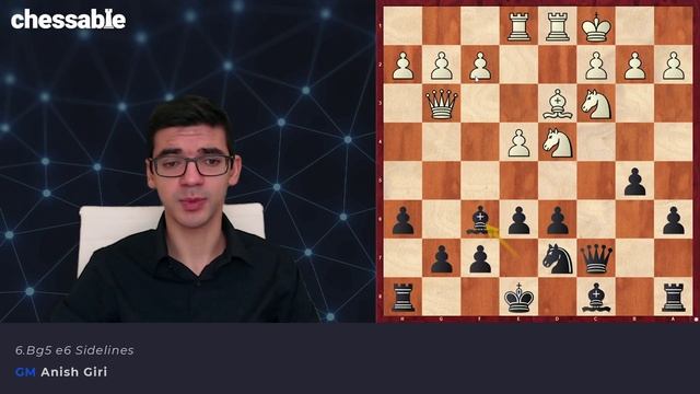 2 - 6.Bg5 e6 Sidelines смотреть онлайн