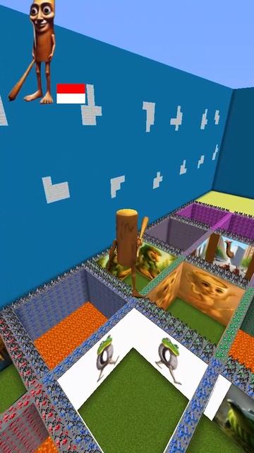 Italian Brainrot Vs Squid Game Lava Jump  👯♂️ #minecraft #italianbrainrot смотреть онлайн