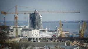 Жители Одессы протестуют из-за отключений электроэнергии