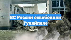 ВС России освободили Гуляйполе