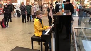 Ollie Ruby (age 11) playing Elton John’s piano