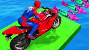 Машинки летают и прыгают! Развивающие мультики Машины помощники. Мультфильмы про машинки