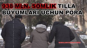 838 млн. сўмлик тилла тақинчоқларини олиб бериш учун 200 млню сўм пора олганлар ушланди