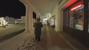 Путешествие в зимний Суздаль в конце декабря 2025 г. 1 часть. Заселение в отель. Обед в кафе. Ёлка!