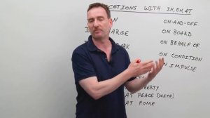 «на борту», «ответственный», «в целом» — английские словосочетания с предлогами AT, ON, IN