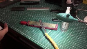 Заточка бритвы с нуля....