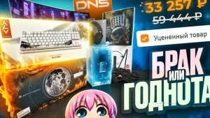 Уценка DNS или как ВЫГОДНО Закупиться Геймерскими Девайсами и Получить Куча Годноты за Копейки [get.
