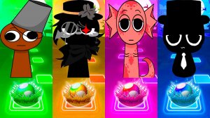 Coffin Dance Спрунки 159 уровень - Мультики про Спрунке | МУЛЬТФИЛЬМЫ SPRUNKI в Tiles Hop