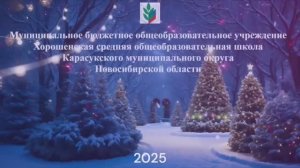 ППО МБОУ Хорошенской СОШ - новый год 2025
