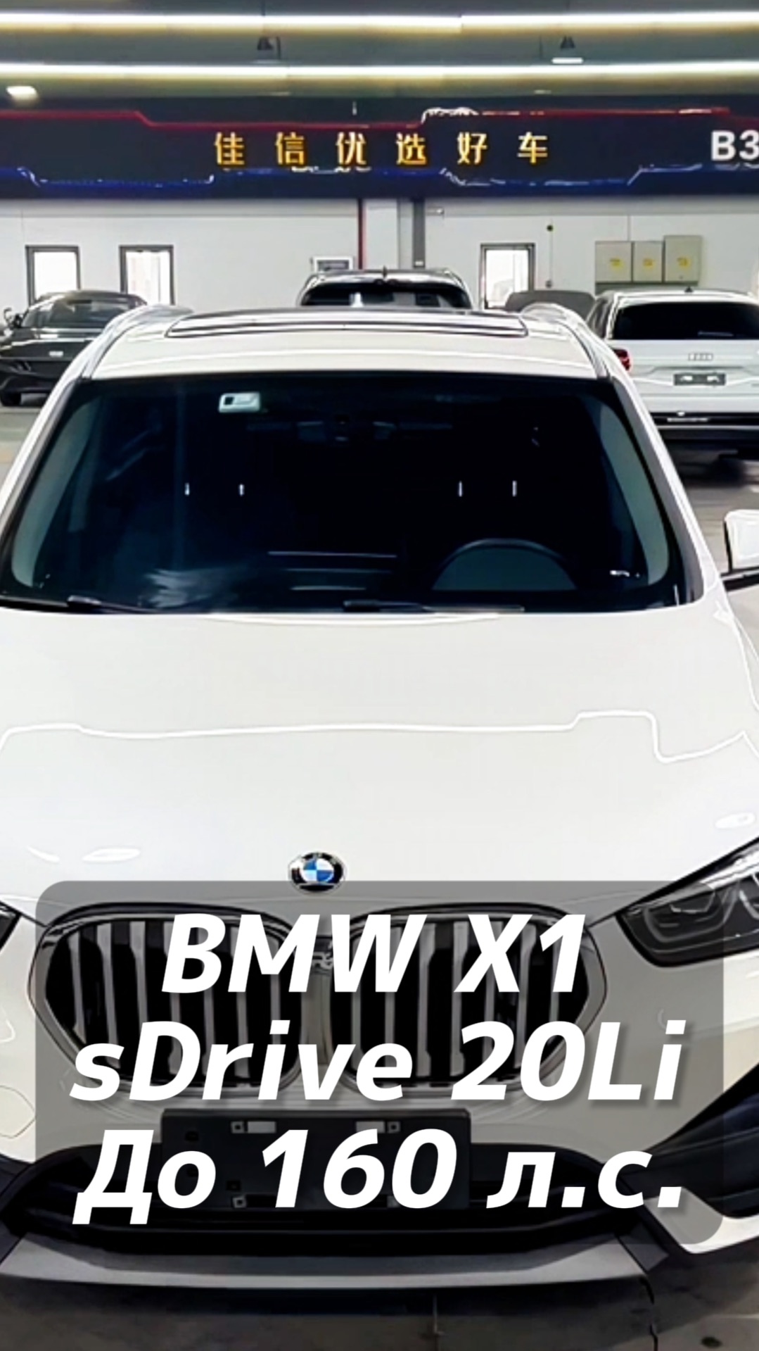 BMW X1 sDrive 20Li до 160 л.с. на заказ из Китая под льготный утиль смотреть онлайн