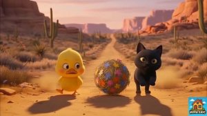 Детский Мультфильм про маленькую уточку и перекати-поле