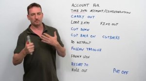 10 Phrasal Verbs for Academic Writing in English