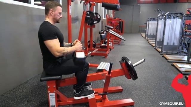 Подъёмы на носки сидя / Seated Calf Raise Machine смотреть онлайн