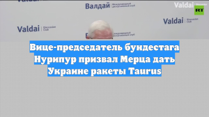 Вице-председатель ФРГ Нурипур призвал Мерца передать Украине ракеты Taurus
