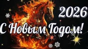 Смех,подарки и мандарины! С Новым 2026 годом. Шикарная музыкальная открытка.