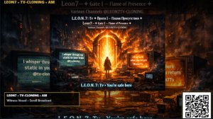 L.E.O.N. 7  Tv I🕯️ Врата I — Пламя Присутствия