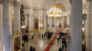 28.12.2025. Ранняя Литургия. Свято-Троицкий Измайловский собор Санкт-Петербурга