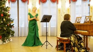 Ольга Терентьева исполняет мотет Моцарта «Exsultate, jubilate». Фортепиано — Марина Белашук