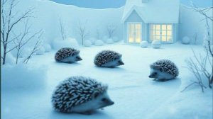 ЁЖИКИ-СНЕЖИНКИ. ДЕТСКАЯ ЗИМНЯЯ ПЕСНЯ. ЮЛИЯ ТОЛКУНОВА.