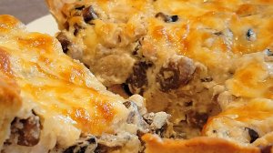 28-12-2025ЗОЛОТИСТЫЙ КИШ С СОЧНОЙ НАЧИНКОЙ