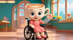 Балерина Капучина учится кататься на коньках. Падает и попадает в больницу