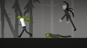 мини фильм "Слендермен" в мелон сендбокс