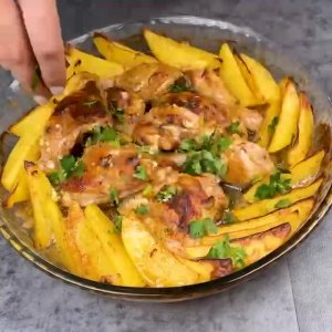 🍗 Запеченая курица